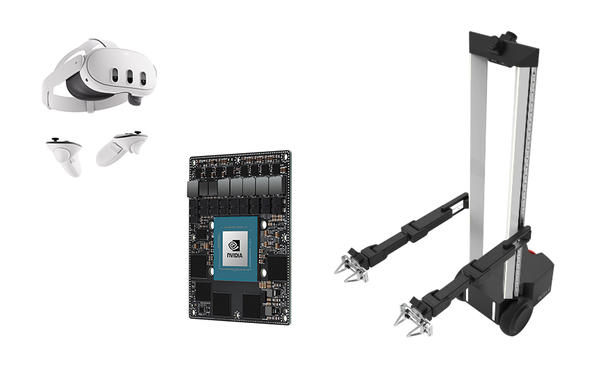 Mobile Robot V0 VR + ML Kit