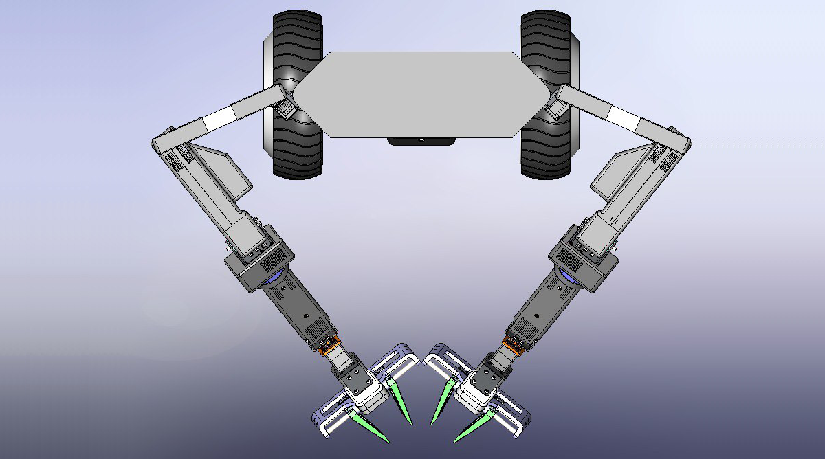 Robot top view