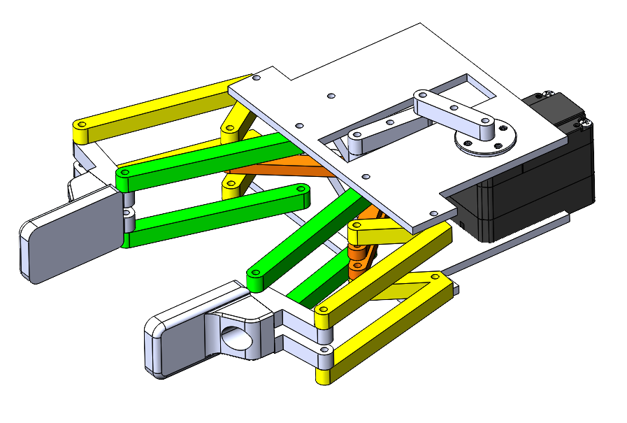 Four-Bar Linkage Parallel Gripper