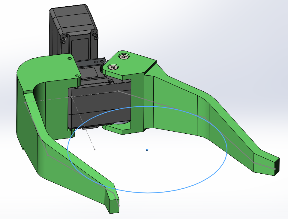 Single-Jaw Rotating Gripper