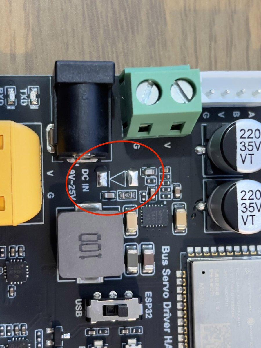 Driver HAT — TVS diode footprint, not populated